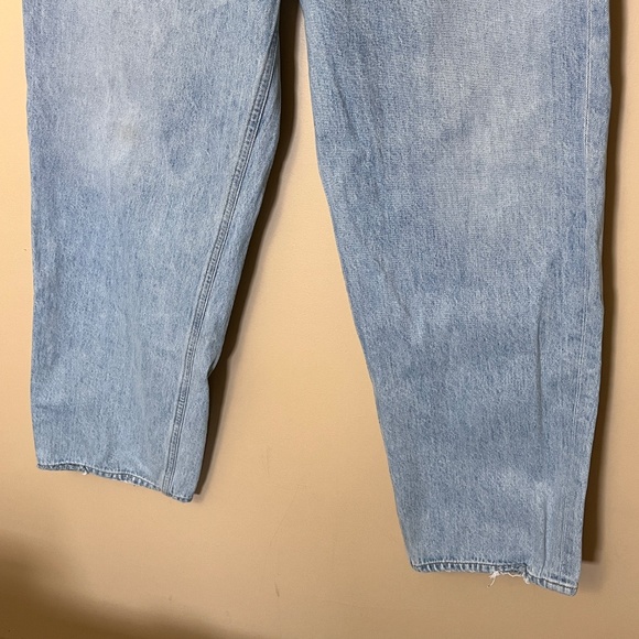 Agolde Criss Cross Relaxed Fit Jeans - Women's Size 31 - Blue - Picture 3 of 12